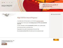 Tablet Screenshot of highprofit.org